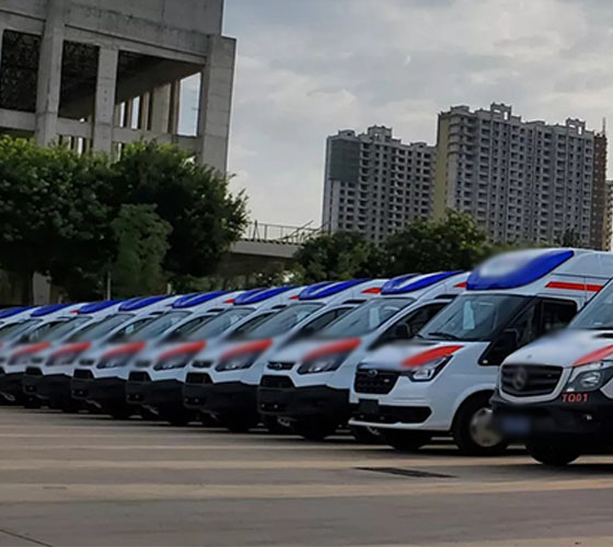 同德县服务车队展示