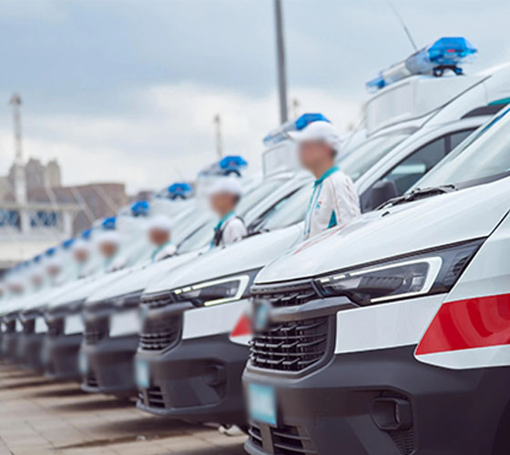 同德县服务车队展示